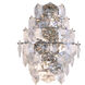 Canada 4 Light 7 inch Chrome Wall Sconce Wall Light